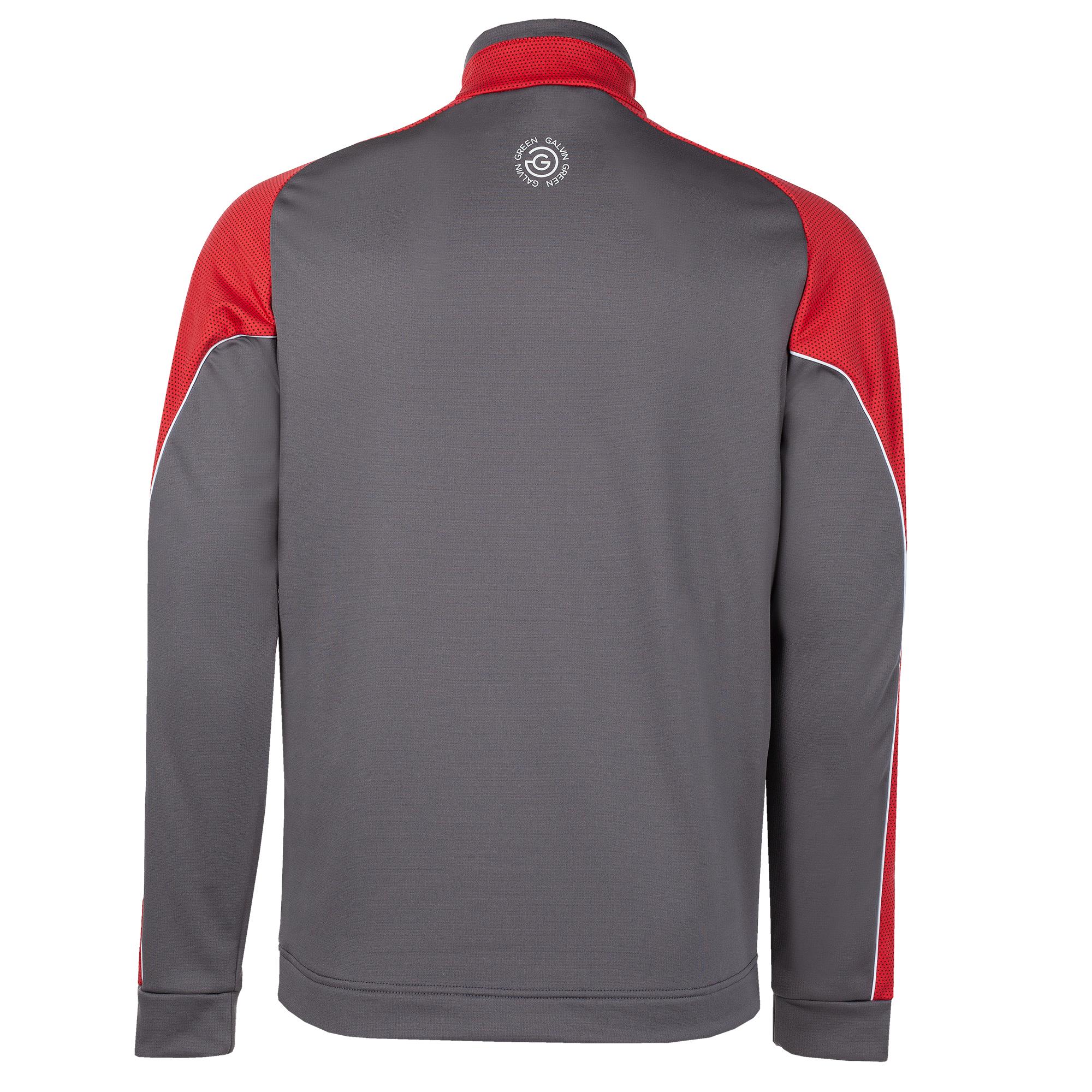 Galvin Green Daxton Insula Mens Golf Mid Layer Forged Iron/Red/White